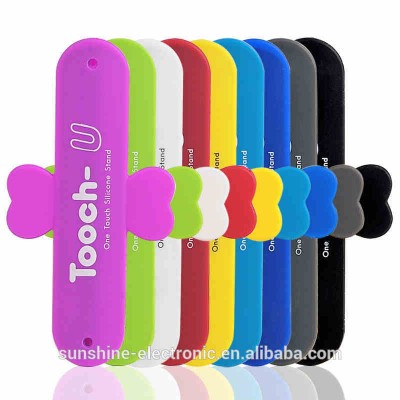 TGF006  Touch-u silicone phone stand silicone mobile phone holder