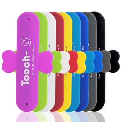 TGF006  Touch-u silicone phone stand,silicone mobile phone holder