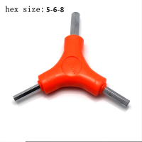 TGH012 High Quality l Y hex key 3 way allen key multi-functional hex allen key