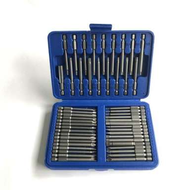 50PC 1/4" Drive Extra long bit sets